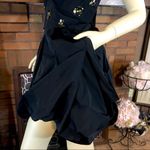 BCBGMAXAZRIA  VVV6K529 BLACK BEADED SINGLE SHOULDER BUBBLE HEM COCKTAIL DRESS (8) Photo 9