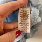 Free People  Sunbeams Embroidered Off The Shoulder Mini Dress Light‎ Blue S Photo 7