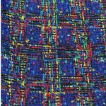 Requirements  Vintage 90s Blue‎ Matrix Pattern Straight Pencil Skirt Multi - 16 Photo 2