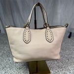 Michael Kors  Brooklyn Small Satchel Soft Pink Pebbled Leather Bag Photo 1