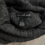 Willi Smith  Charcoal Gray Cowl Neck Sweater Photo 2