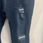 Distressed Ripped Bell Bottom Jeans Classic High Waisted Flared Jean Pants 38/32 Blue Size undefined Photo 4