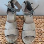 Target Women's Platform Wedge Sandals - Taupe Photo 1