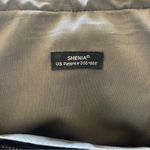 Eric Javits Purse Shenia Squishee Brown Gold Metallic Woven Tote Bag Fall Photo 12