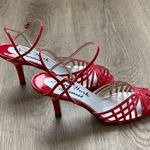 New York Transit  Red Heels with Vintage Flair Photo 0