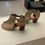 Chic Beige Strappy Heeled Sandals size 42 or 10 Photo 1