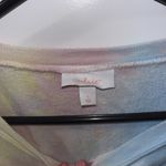 Colsie/Target Rainbow Tie Dye Cropped Crewneck Sweatshirt Size: L Pink Size L Photo 2