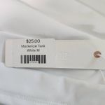 Olivaceous  White Cropped Tank Top NWT Size Medium White Crop Top Photo 8