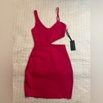 H:ours Revolve  Lambert Mini Dress in Hot Pink NWT Photo 2