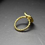 Gold Cowboy Hat Ring Photo 4