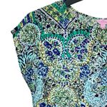 Lilly Pulitzer Floral And Alligator Top Women's Size Small Short Sleeves Photo 1