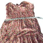 Time And Tru  Floral Maxi Dress in Pink and White Size M Photo 4