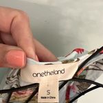 onetheland  Cottagecore Feminine Mint Green Gloral Dress Cold Shoulder Prairie S Photo 2