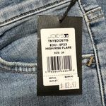 JOE’S JEANS Women’s 24 Light Wash Denim High Rise Flare EDO Zip Fly Casual Pants Blue Photo 4