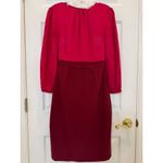 LK Bennett London Suzette Two-Tone Silk & Crepe Dress US Size 6/UK 10 Photo 3