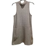 Free People ‎ Twiggy Cotton Mock Neck Mini Dress Size Medium Photo 2
