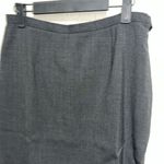 Gucci Vintage Grey Knee-Length Skirt Size Medium/ 6 Lined, Classic Style Photo 2
