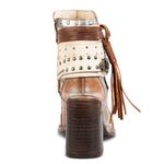 Freebird Tan and Cream Ankle Boots Size 7 Photo 5