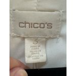 Chico's Boyfriend Duster Size 3 Ecru Off White New With Tags Open Front Blazer Photo 4