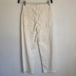 Madewell NWT  25 Petite Perfect Vintage Wide Leg Patch Pocket Jeans White NR119 Photo 4