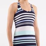 Lululemon Racerback indigo stripe tank Photo 19