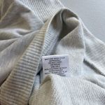 Sweet Romeo Womens Size L Crop Sweater Top Gray Long Dolman Sleeve Round Neck Photo 4