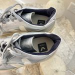 VEJA  V-10 Leather Trainers in Silver Allsole EU 39/US 8 Photo 6