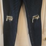 Abercrombie & Fitch High Rise Skinny Jeans Womens 27 4R Dark Wash Distressed Y2K Photo 4