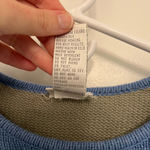 90s vintage cottagecore Koret Francisca knit sweater, size Petite Blue Photo 4