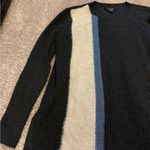 Vera Wang Simply Vera  Striped Long Sleeve Sweater Photo 3