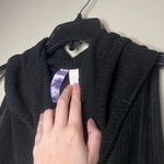 Black cowl neck sleeveless sweater tank Photo 2