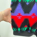 Vintage Aztec Fleece David Wayne Women's Size Large Retro 80s 90s‎ Western Rodeo Black Photo 4