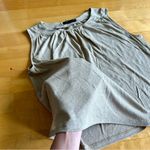 Banana Republic  Linen / Poly Blend Tank Top, Tan, Size S Photo 3