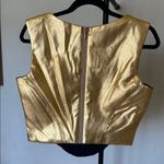 House Of CB  'Karia'‎ Gold Corset Top NWOT size L Photo 10