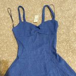 Aeropostale Aerpostale Solid Sweetheart Textured Mini Dress Photo 4