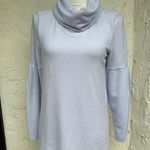 Lou & grey EUC  pastel purple cowl neck pullover sweater Photo 2