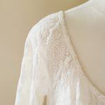 Lucky Brand  sheer lace button down size xs Photo 1