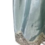 Vintage Hidden Fantasies Babydoll Nightgown Slip Dress Womens M Blue Lace Trim Size M Photo 6