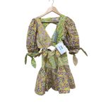 ALEMAIS‎ Daisy Spliced Mini Dress Size 4 Photo 6