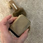 Elegant mink Fur mule. Size 7 Brown Photo 3