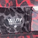 Peloton WITH Cheetah Print Sports Bra Red Photo 7