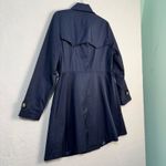 Ralph Lauren Double Breasted Water-Repellent Trench Coat Deep Navy Size Large Photo 3