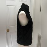Mud Pie Black Quilted Sleeveless Puffer Jacket Outerwear Vest Women's M - NWOT Photo 3