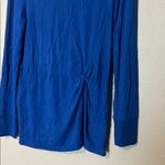 Athleta  Blue Nirvana Twist Front Sweatshirt Size XS‎ Photo 4