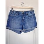 J.Crew Denim Roll Cuff Shorts, Light Denim Wash‎ Size 26 Blue Photo 7