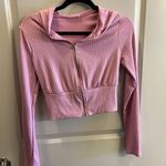 Blue Blush Pink Zip Up Photo 0
