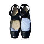 Jessica Simpson NIB Mandalaye Ankle Wrap Ballet Flat - Black - 6.5 Photo 1