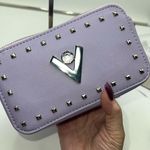 Valentino Orlandi Camera Bag in Lavender Purple Photo 5