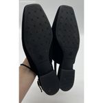 Antonio Melani Black Hana Suede Slingback Flats - Size 7M Photo 2