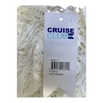 White Crochet Fringe Cardigan Kimono Cover up One size New with tags Photo 2